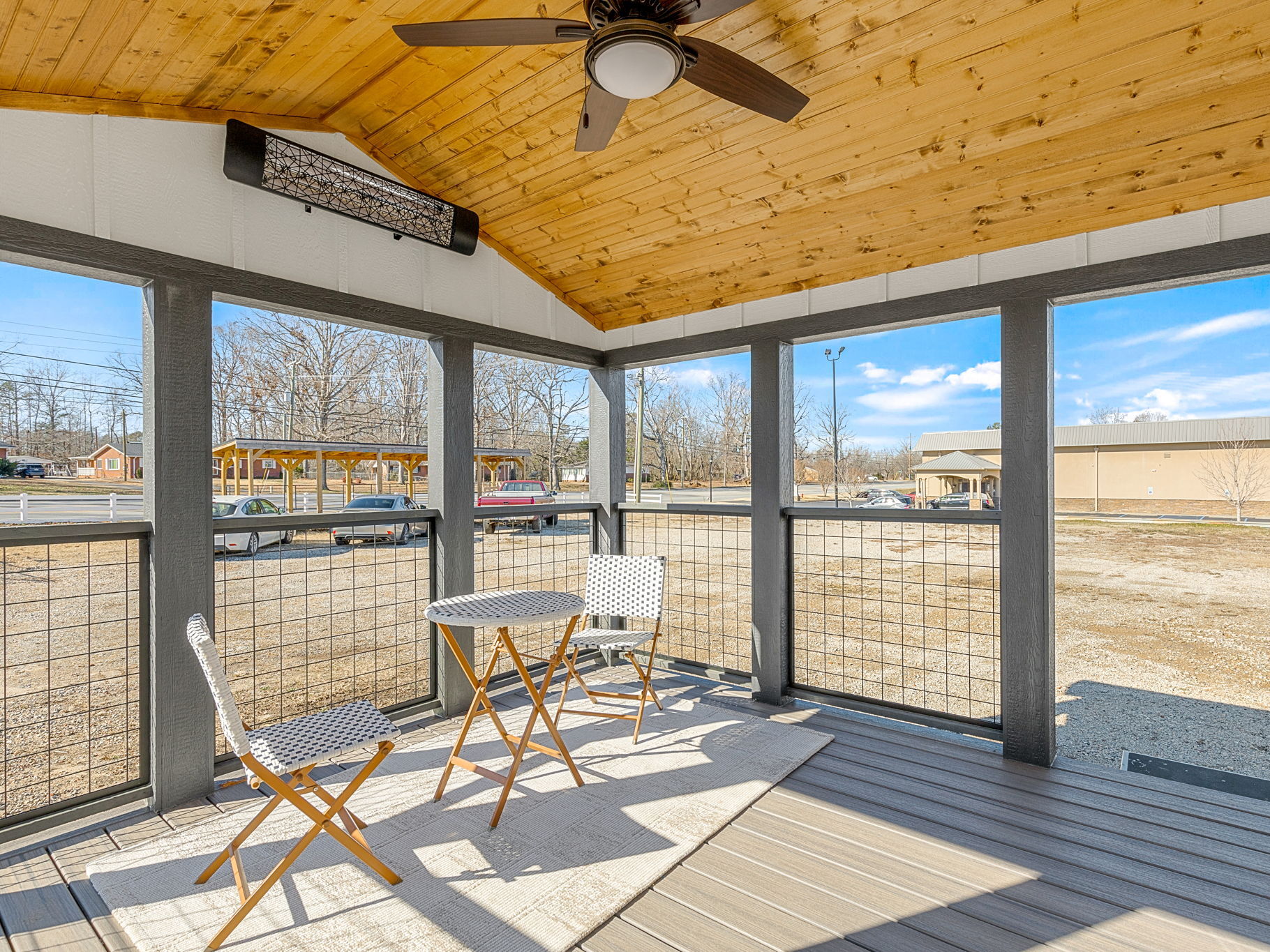 Spacious Front Porch