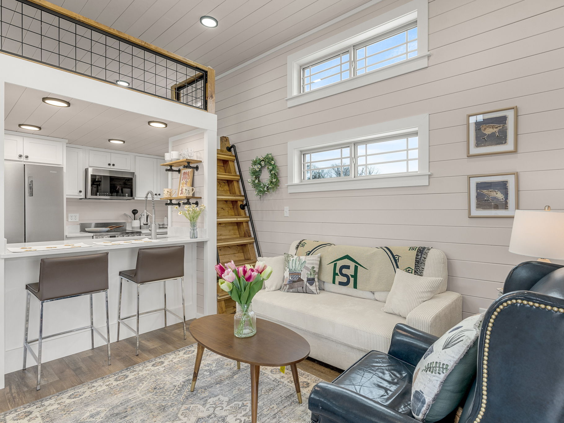 Main Living Space View from the Entry